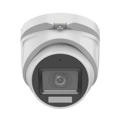 [Dual Light + ColorVu] Turret TURBOHD 2 megapixel / 30 mts IR + 20 mts luz blanca/ Lente 2.8 (100° de Visión) / Exterior IP66 / Audio por Coaxitron / TVI-AHD-CVI-CVBS / Metal / Smart-Hybrid Light
