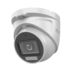 [Dual Light + ColorVu] Turret TURBOHD 2 megapixel / 30 mts IR + 20 mts luz blanca/ Lente 2.8 (100° de Visión) / Exterior IP66 / Audio por Coaxitron / TVI-AHD-CVI-CVBS / Metal / Smart-Hybrid light