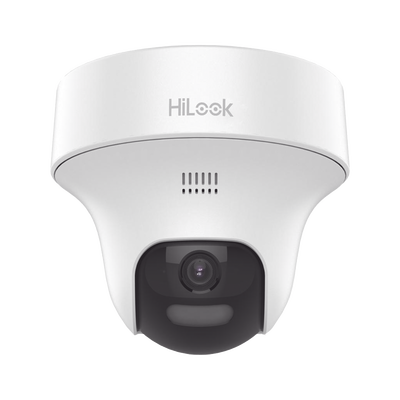[Audio Bidireccional + Dual Light + ColorVu] Turret PT TURBOHD 2 Megapixel (1080p) / Lente 2.8 mm / 25 mts IR EXIR + 20 mts Luz Blanca / Micrófono y Bocina Integrado / dWDR