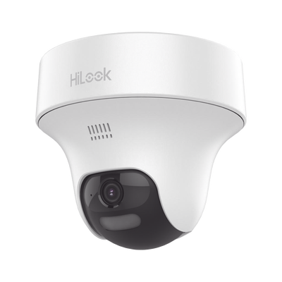 [Audio Bidireccional + Dual Light + ColorVu] Turret PT TURBOHD 2 Megapixel (1080p) / Lente 2.8 mm / 25 mts IR EXIR + 20 mts Luz Blanca / Micrófono y Bocina Integrado / dWDR