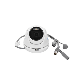 [ColorVu] Turret TURBOHD 1080p / Imagen a color 24/7 / Lente 2.8 mm / Micrófono Integrado / Luz Blanca 20 mts / IP66 / Metálica