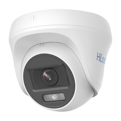 Turret TURBOHD 1080p / Imagen a Color 24/7 / Lente 2.8 mm / ColorVu Lite / Luz Blanca 20 mts / Uso en Interior / Policarbonato