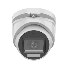 [Dual Light + ColorVu] Turret TURBOHD 3K megapixel / 30 mts IR + 20 mts luz blanca/ Lente 2.8 (105° de Visión) / Exterior IP66 / Audio por Coaxitron / TVI-AHD-CVI-CVBS / Metal  / Smart-Hybrid light