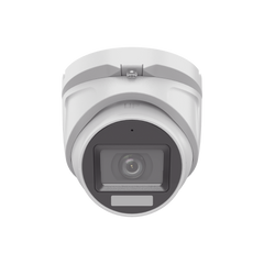 [Dual Light + ColorVu] Turret TURBOHD 3K megapixel / 30 mts IR + 20 mts luz blanca/ Lente 2.8 (105° de Visión) / Exterior IP66 / Audio por Coaxitron / TVI-AHD-CVI-CVBS / Metal  / Smart-Hybrid light