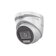[Dual Light + ColorVu] Turret TURBOHD 3K megapixel / 30 mts IR + 20 mts luz blanca/ Lente 2.8 (105° de Visión) / Exterior IP66 / Audio por Coaxitron / TVI-AHD-CVI-CVBS / Metal  / Smart-Hybrid light
