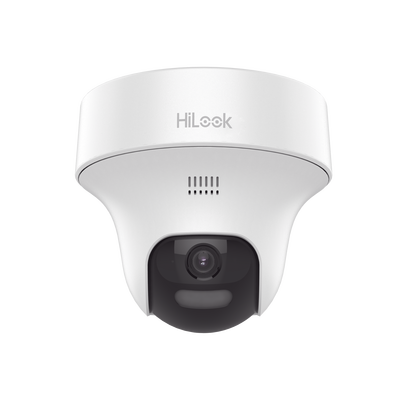 [Audio Bidireccional + Dual Light + ColorVu] PT TURBOHD 3K (5 Megapíxel) / Lente 2.8 mm / 25 mts IR EXIR + 20 mts Luz Blanca / Micrófono y Bocina Integrado  / dWDR / Uso Interior / Plástico