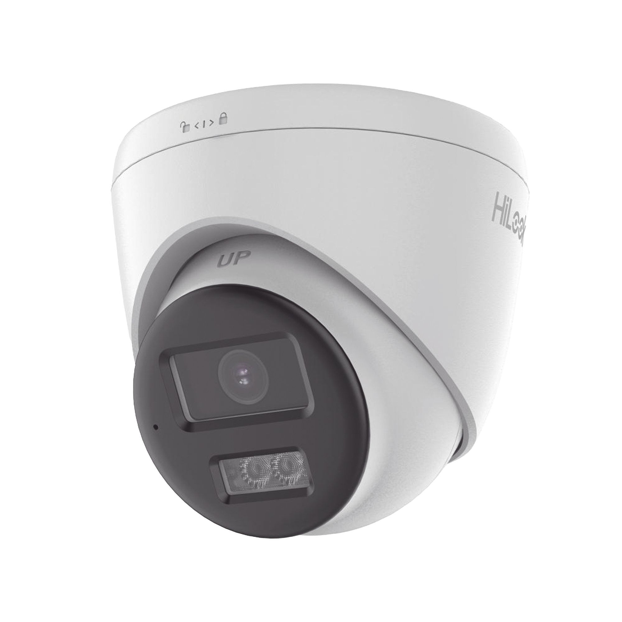 [Audio Bidireccional + Dual Light + ColorVu] Turret TURBOHD 2 Megapixel (1080p) / Lente 2.8 mm / 40 mts IR EXIR + 40 mts Luz Blanca / Micrófono y Bocina Integrado / Exterior IP67 / dWDR