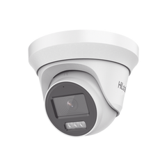 [Audio Bidireccional + Dual Light + ColorVu] Turret TURBOHD 3K / 5 Megapixel / Lente 2.8 mm / 40 mts IR EXIR + 40 mts Luz Blanca / Micrófono y Bocina Integrado / Exterior IP67 / dWD