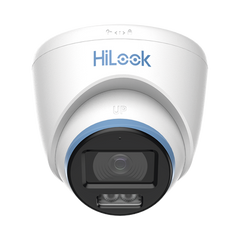 [Dual Light + ColorVu] Turret TurboHD 3K/5MP / Lente 3.6mm / 40mts IR EXIR + 40mts Luz Blanca / Micrófono Integrado / Exterior IP67 / dWDR