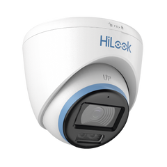 [Dual Light + ColorVu] Turret TurboHD 3K / 5 Megapixel / Lente 3.6 mm / 40 mts IR EXIR + 40 mts Luz Blanca / Micrófono Integrado / Exterior IP67 / dWDR