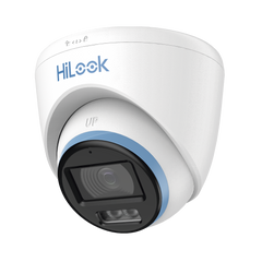 [Dual Light + ColorVu] Turret TurboHD 3K / 5 Megapixel / Lente 3.6 mm / 40 mts IR EXIR + 40 mts Luz Blanca / Micrófono Integrado / Exterior IP67 / dWDR