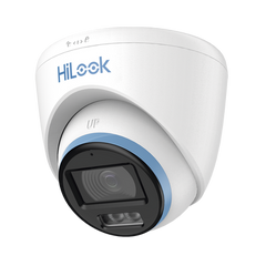 [Dual Light + ColorVu] Turret TurboHD 3K/5MP / Lente 3.6mm / 40mts IR EXIR + 40mts Luz Blanca / Micrófono Integrado / Exterior IP67 / dWDR