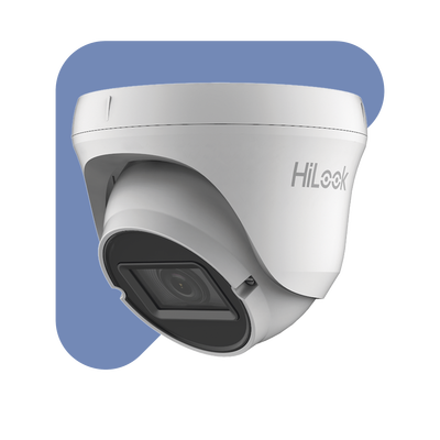 Turret TURBOHD 2 Megapíxel (1080p)  / Lente Var. 2.8 - 12 mm / 40 mts IR EXIR / IP66 / 4 Tecnologías (TVI / AHD / CVI / CVBS) / dWDR