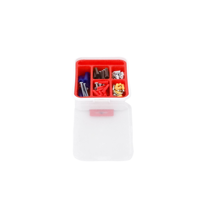 Kit para Sistemas de Fijación en Concreto, Taquetes con doble expansión y guía incluida para fácil instalación (104 piezas)