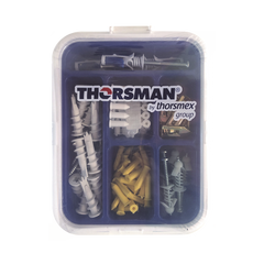 Kit para Sistemas de Fijación en Yeso, Muros Falsos, Tabique hueco, Uso en interiores  (91 piezas)