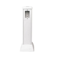 Mini columna para concentrar, distribuir y ordenar cables de energía eléctrica o puertos de datos de telecomunicaciones (10000-01000)