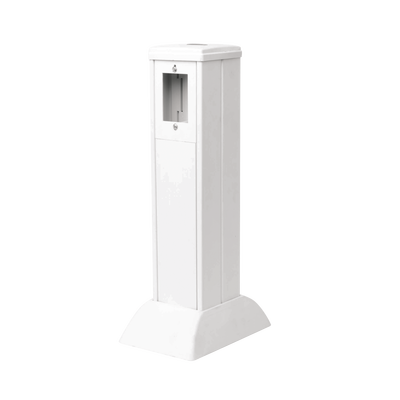 Mini columna para concentrar, distribuir y ordenar cables de energía eléctrica o puertos de datos de telecomunicaciones (10000-01000)