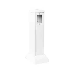 Mini Columna para Concentrar, Distribuir y Ordenar Cables de Energía Eléctrica o Puertos de Datos de Telecomunicaciones (10000-01000)