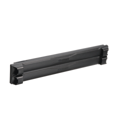 Tapa Ciega Estándar de 19in, Compatible con Racks con Rieles de Orificio Cuadrado, Instalación sin Herramienta, Plano, 2 UR, Color Negro