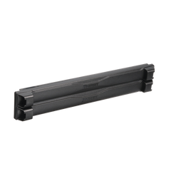 Tapa Ciega Estándar de 19in, Compatible con Racks con Rieles de Orificio Cuadrado, Instalación sin Herramienta, Plano, 2 UR, Color Negro