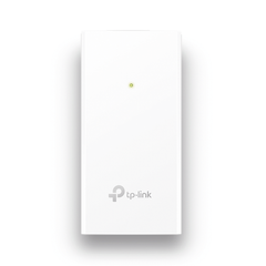 Inyector PoE Pasivo de 24V / 2 puerto 10/100/1000 Mbps / Plug and Play / Montaje en Pared