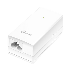 Inyector PoE Pasivo de 48V (18 Watts) / 2 puerto 10/100/1000 Mbps / Plug and Play / Montaje en Pared