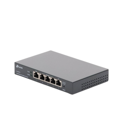 Router Balanceador de Carga Multi-Wan, 1 puerto LAN 10/100 Mbps, 1 puerto WAN 10/100 Mbps, 3 puertos Auto configurables LAN/WAN, Sesiones Concurrentes 10,000 para Pequeña Oficina