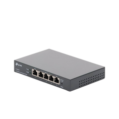Router Balanceador de Carga Multi-Wan, 1 puerto LAN 10/100 Mbps, 1 puerto WAN 10/100 Mbps, 3 puertos Auto configurables LAN/WAN, Sesiones Concurrentes 10,000 para Pequeña Oficina