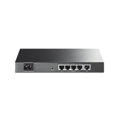 Router Balanceador de Carga Multi-Wan, 1 puerto LAN 10/100 Mbps, 1 puerto WAN 10/100 Mbps, 3 puertos Auto configurables LAN/WAN, Sesiones Concurrentes 10,000 para Pequeña Oficina