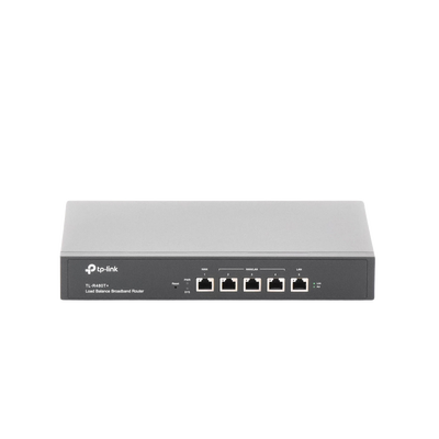 Router Balanceador de Carga Multi-Wan, 1 puerto LAN 10/100 Mbps, 1 puerto WAN 10/100 Mbps, 3 puertos Auto configurables LAN/WAN, Sesiones Concurrentes 30,000 para Negocios Pequeños y Medianos