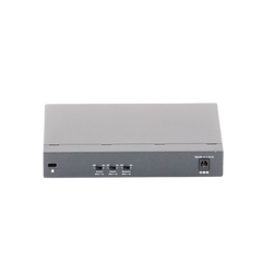 Switch PoE no Administrable de escritorio / 6 puertos 10/100 Mbps / 4 puertos PoE af/at / Presupuesto 67 W / Modo Extensor hasta 250 m / Calidad video prioritaria