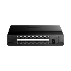 Switch no administrable de 16 puertos 10/100 Mbps para escritorio