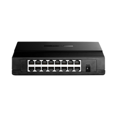 Switch no administrable de 16 puertos 10/100 Mbps para escritorio