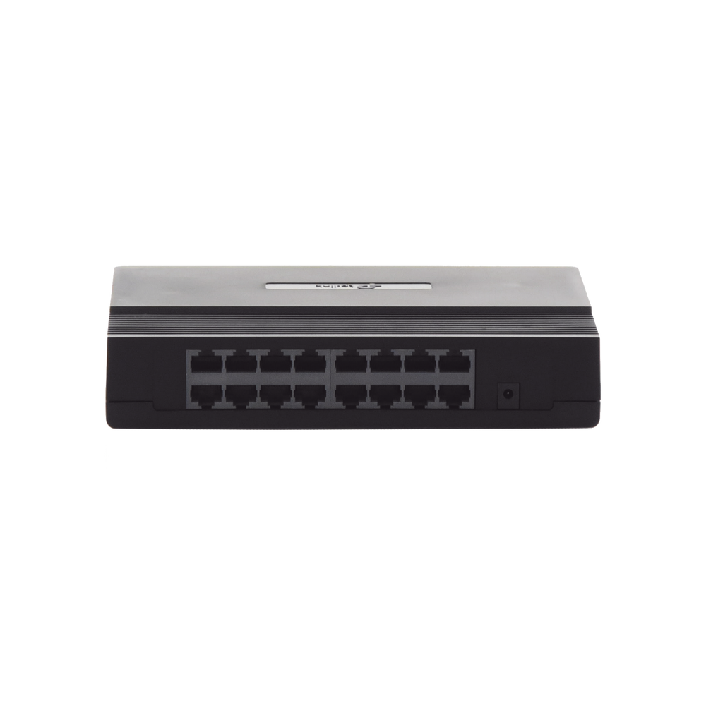Switch no administrable de 16 puertos 10/100 Mbps para escritorio