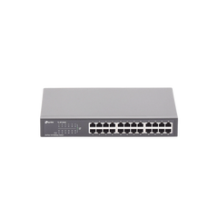 Switch no administrable de 24 puertos 10/100 Mbps para escritorio/rack