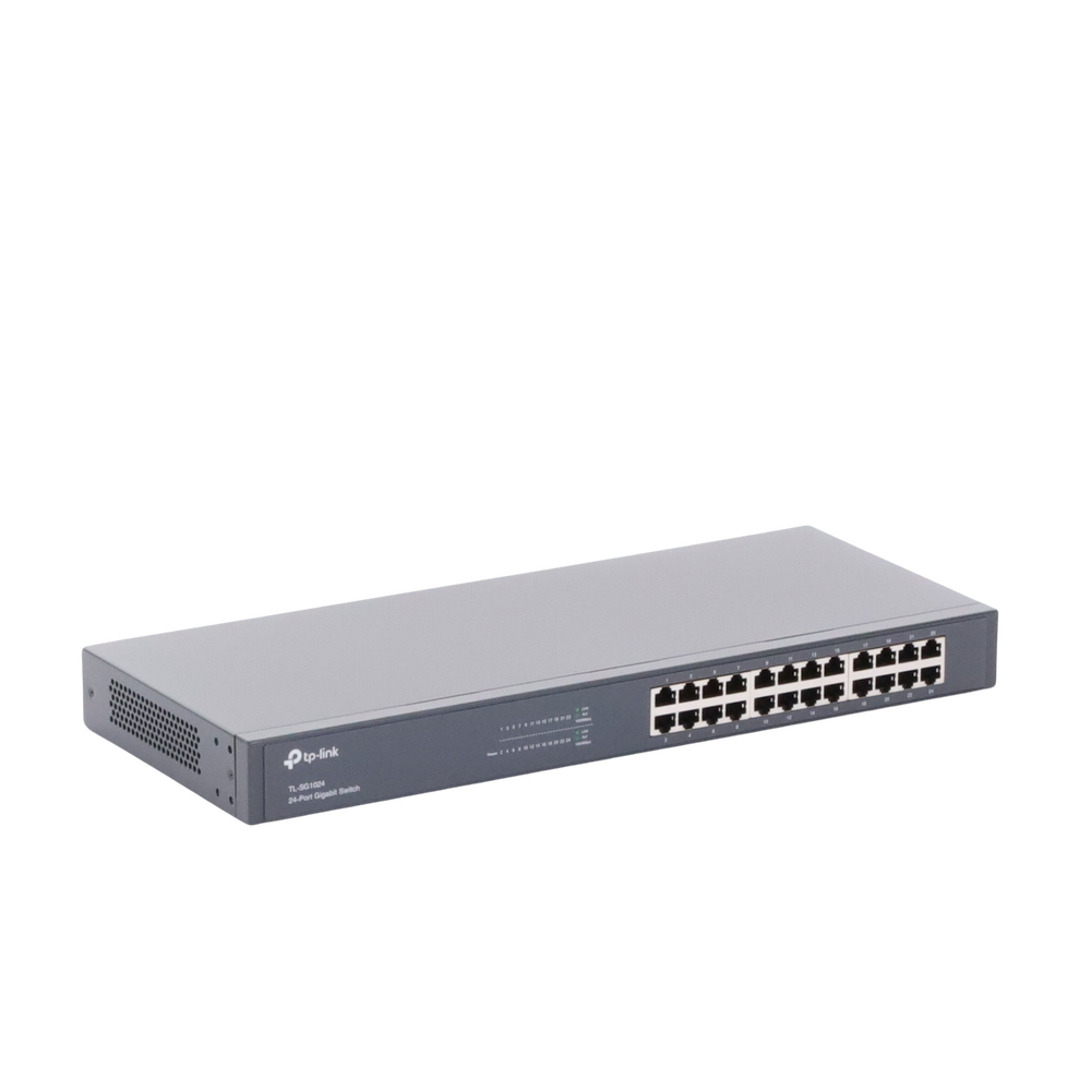 Switch Gigabit no administrable de 24 puertos 10/100/1000 Mbps