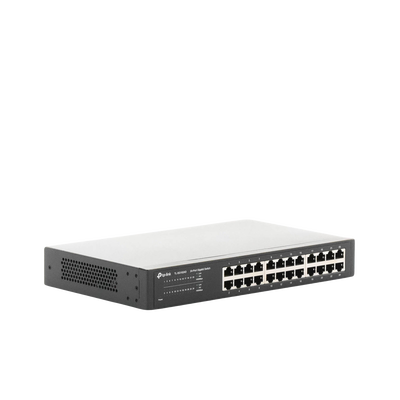 Switch Gigabit no administrable de 24 puertos 10/100/1000 Mbps para escritorio/rack