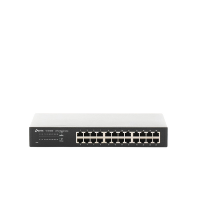 Switch Gigabit no administrable de 24 puertos 10/100/1000 Mbps para escritorio/rack