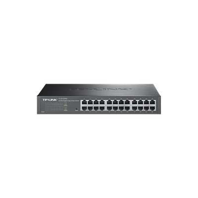 Switch Gigabit no administrable de 24 puertos 10/100/1000 Mbps para escritorio/rack