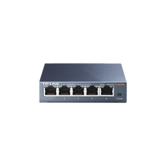 Switch Gigabit no administrable de 5 puertos 10/100/1000 Mbps