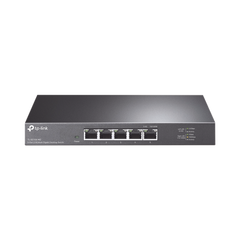 Switch Gigabit no administrable de 5 puertos 100 Mbps/ 1 Gbps/ 2.5 Gbps ideal para WiFi 6