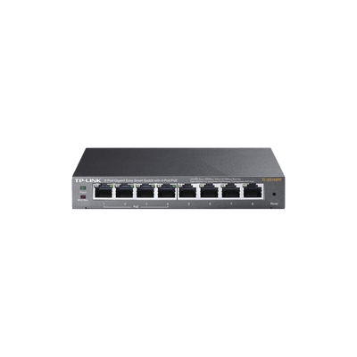 Easy Smart Switch PoE JetStream , 8 puertos 10/100/1000 Mbps  55 W