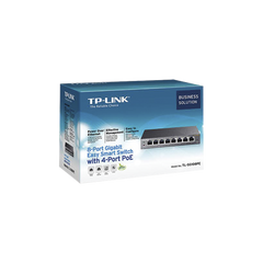 Easy Smart Switch PoE JetStream , 8 puertos 10/100/1000 Mbps  55 W