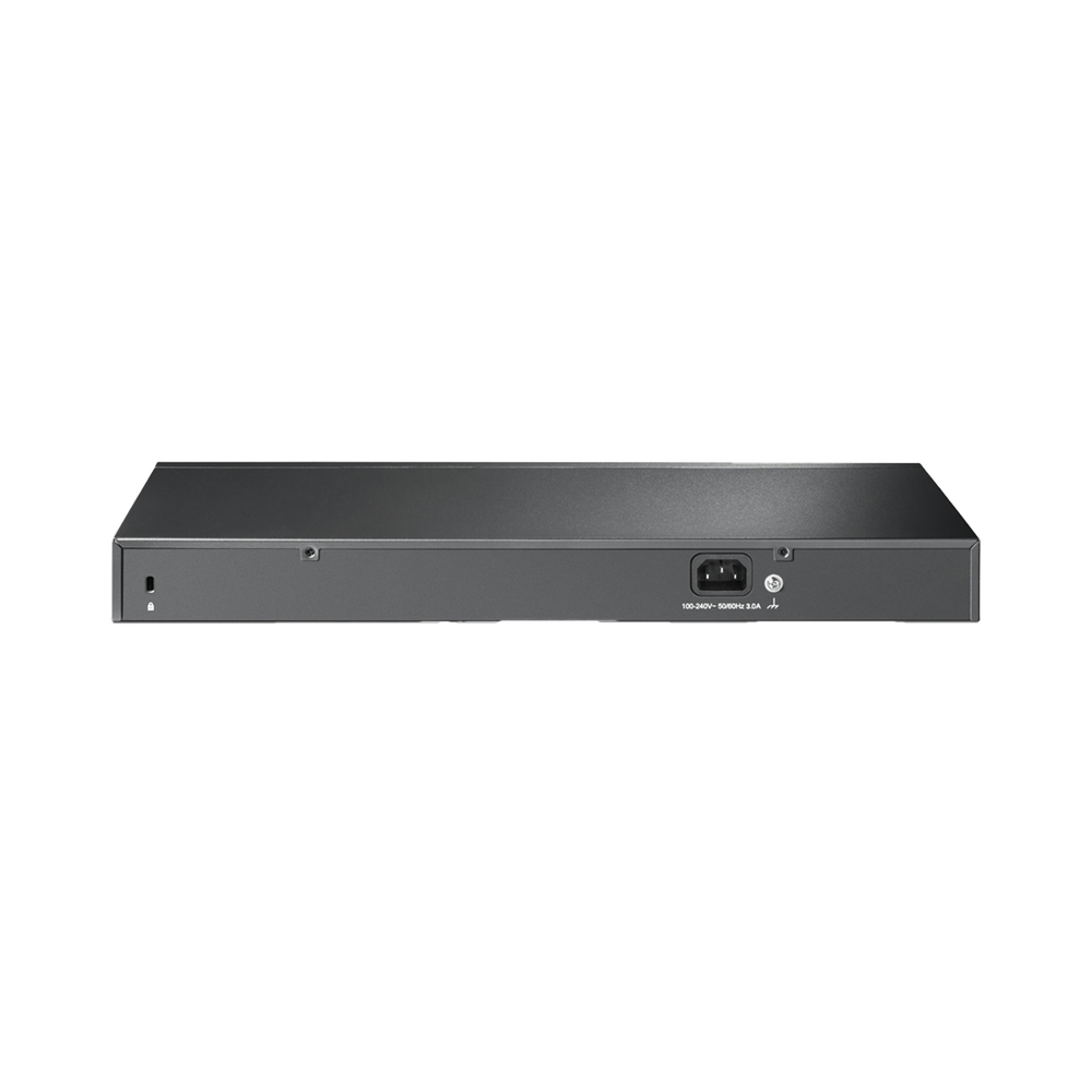 Switch PoE Administrable 24 puertos 10/100/1000 Mbps / 2 puertos SFP / 24 puertos PoE af/at / Presupuesto PoE 250W /