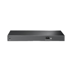 Switch PoE Administrable 24 puertos 10/100/1000 Mbps / 2 puertos SFP / 24 puertos PoE af/at / Presupuesto PoE 250W /