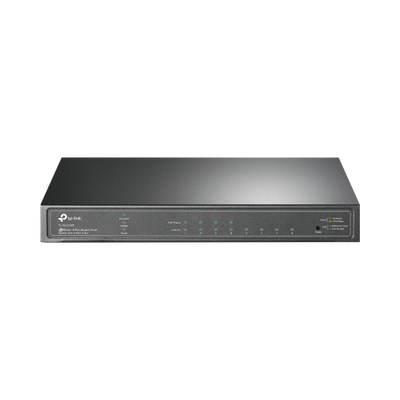 Switch PoE JetStream SDN Administrable 8 puertos 10/100/1000 Mbps, 4 puertos PoE, 62W, administración centralizada OMADA SDN