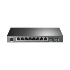 Switch PoE JetStream SDN Administrable 8 puertos 10/100/1000 Mbps + 2 puertos SFP, 8 puertos PoE, 61W, administración centralizada OMADA SDN
