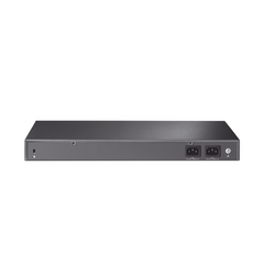 Switch Fibra Óptica L2+ Omada / 16 Puertos SFP+ 10G / 2 Puertos Consola (RJ45 y micro-USB) / Administración Centralizada Omada o Stand-Alone / Multicast IGMP / Calidad de Servicio / Montaje en Rack / Silencioso (sin ventiladores)