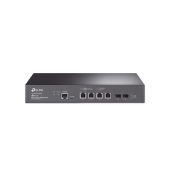 Switch L2+ PoE++ Omada 6 Puertos 10G / 4 Puertos 802.3 af/at/bt  Multi-Gigabit  1G, 2.5G, 5G, 10G / 2 Puertos SFP+ 10G / Multicast IGMP / Adminstración Centralizada Omada o Stand-Alone / Presupuesto PoE 200W / Montaje Rack-Escritorio
