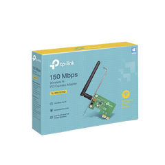 Adaptador Inalámbrico PCI Express / Velocidad inalámbrica de hasta 150 Mbps / Cifrado WPA/WPA2 / Compatible con windows y Linux